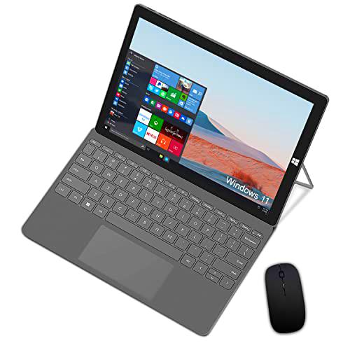 Tablet PC 2 in 1, AOYODKG Tableta 10.1 Pulgadas Portátil Windows 11 Home Intel Gemini-Lake N4020