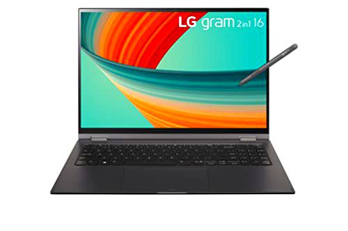 2023 LG Gram - Ordenador portátil y tablet convertible 2 en 1 (16 GB